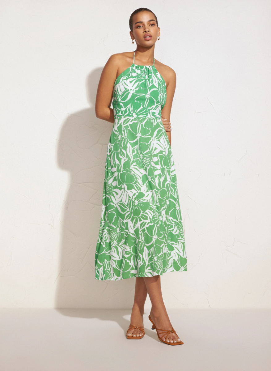 Faithfull the Brand Taormina Midi Dress October Boutique