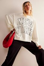 Load image into Gallery viewer, Free People Graphic Camden Sweater - New York