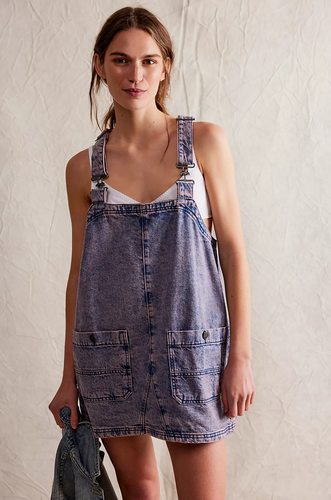 Free People Overall Smock Top