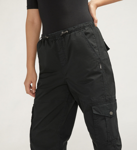 Silver Jeans Co. Parachute Cargo Pants - Black