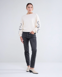 Summum Puff Sleeve Sweater