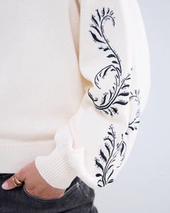 Summum Puff Sleeve Sweater