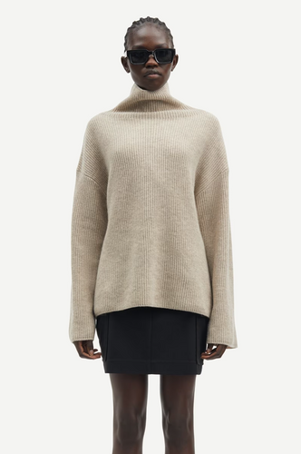 SAMSOE Sazlata Turtleneck Sweater