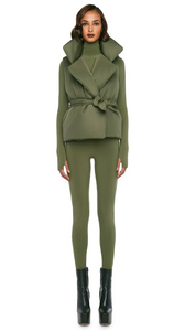 Norma Kamali Sleeping Bag Vest - Military