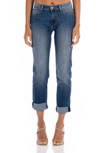 Fidelity Axl Girlfriend Jeans - Siesta